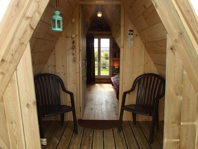 Cabane de sorcière à la ferme Mellon