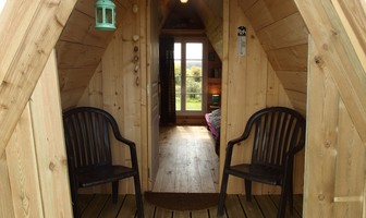 Cabane de sorcière à la ferme Mellon