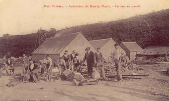 Les ardoisières de Maël-Carhaix