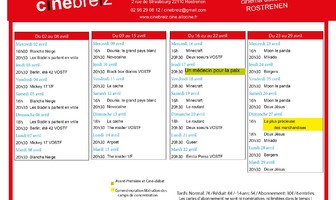 Cinébreiz | Programme d&#039;Avril