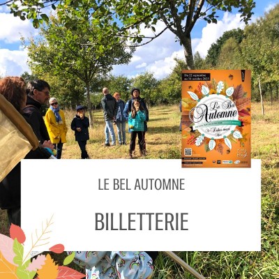 billetterie le bel automne 2023