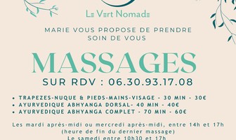 Le Vert Nomade - Modelages Bien-être
