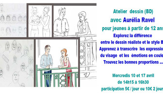 Atelier BD animé par Aurélia Ravel