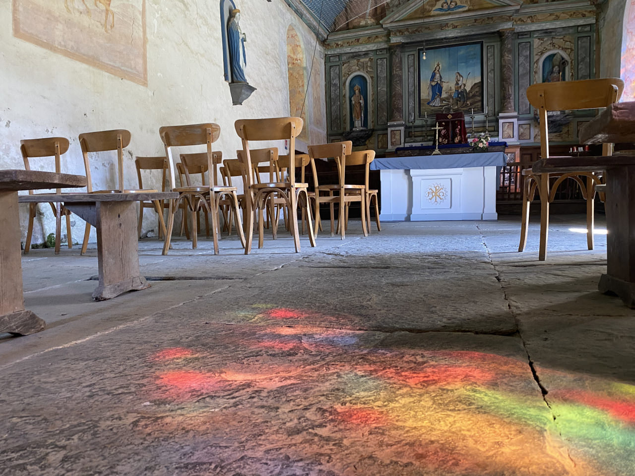 Chapelle Saint Eloi, à Paule, Bretagne