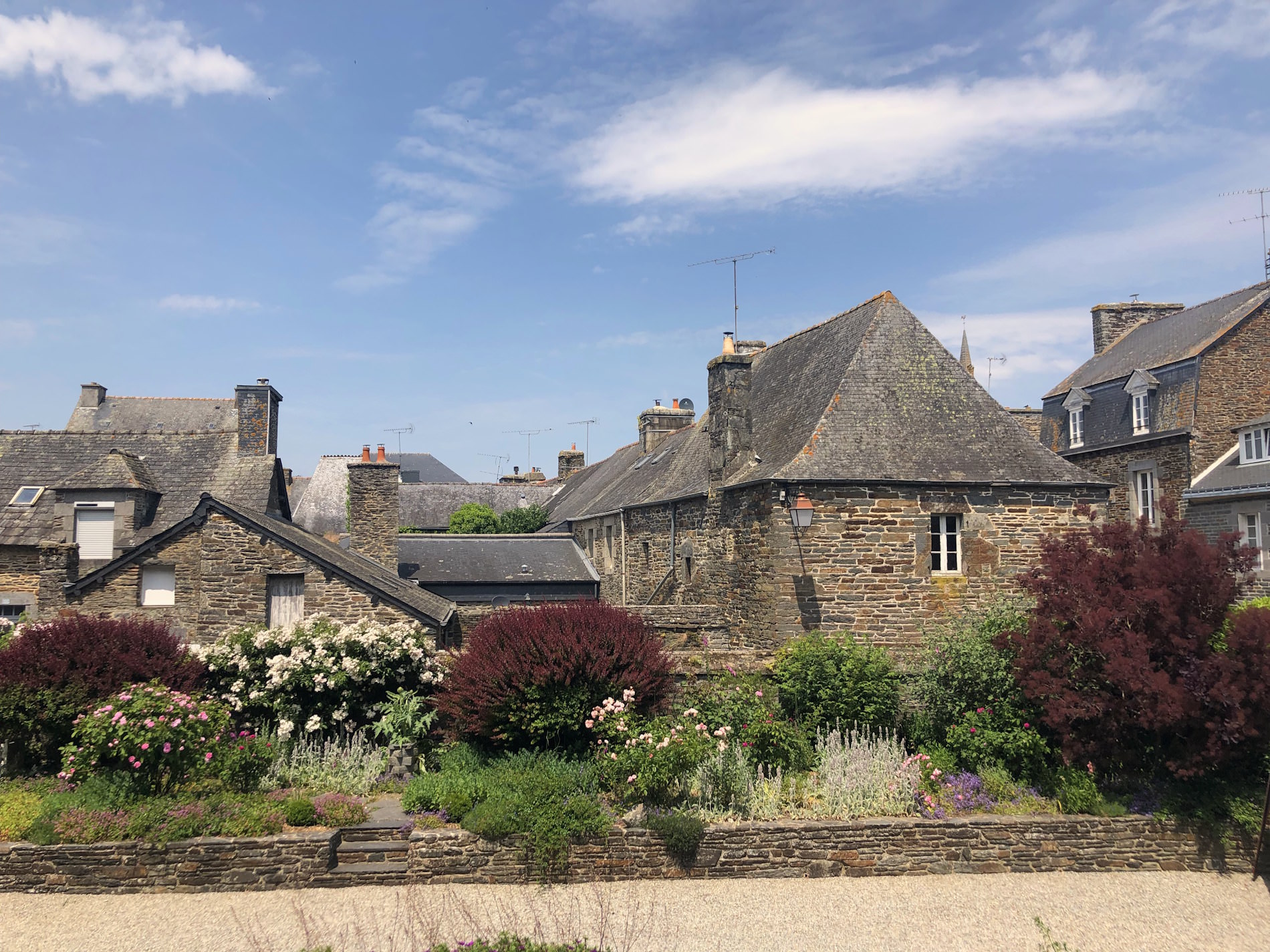 Jardin "Un jardin en ville", Gouarec